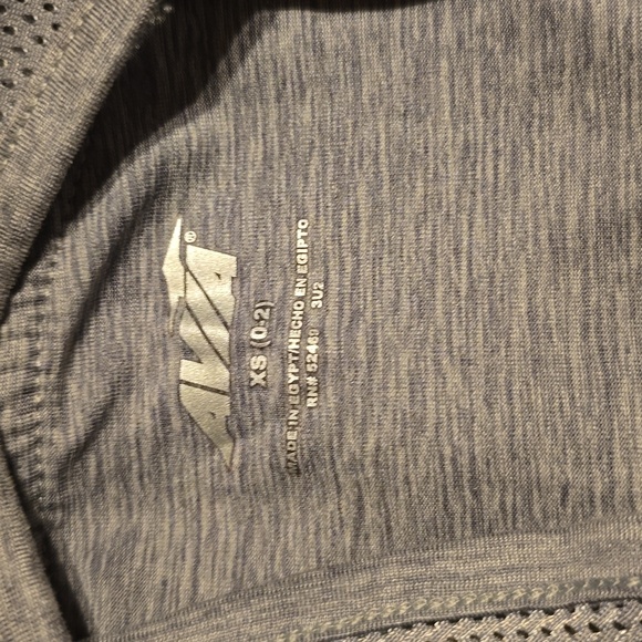 Avia Women's Racerback Tank Top,Med Grey Size - Picture 2 of 3